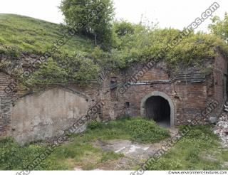 building bricked ruin overgrown old 0005